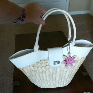 Straw bag